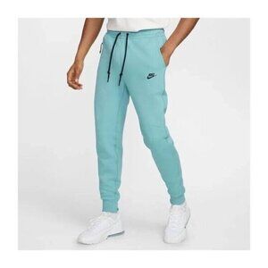 Nike Sportswear Tech Fleece Joggers Size Medium Men Aqua Blue FB8002-464